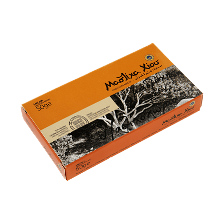 Natural Chios mastic. Box 50g Medium size pieces Natural Chios mastic. Box 50g Medium size pieces