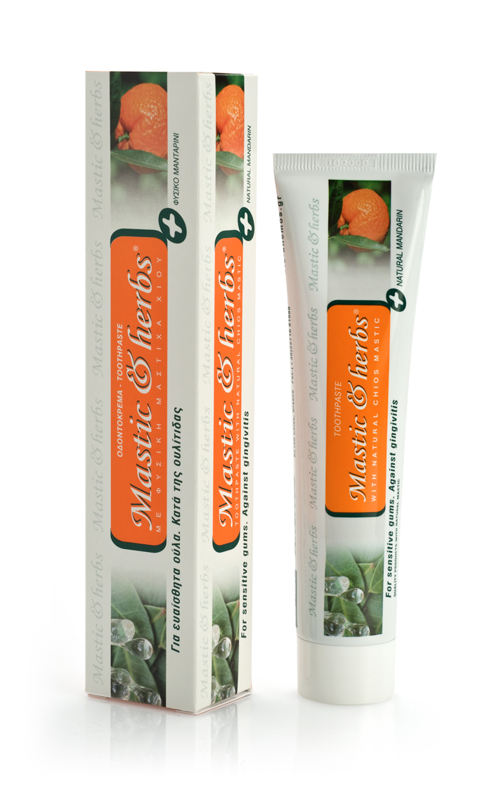 Toothpaste Mastic & herbs with mastic & mandarin Toothpaste Mastic & herbs with mastic & mandarin