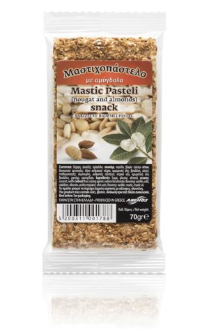 Snack with mastic and almonds "mastihopastelo" 70g