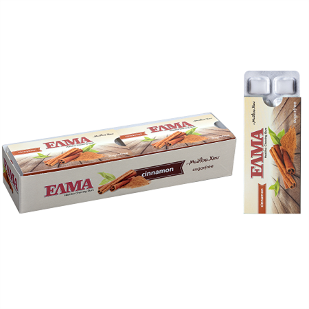 TSE-061_TSIKLA_ELMA_KANELA_SF_BL_D10__version18 Chewing gum ELMA Cinnamon Sugar free - Image 1