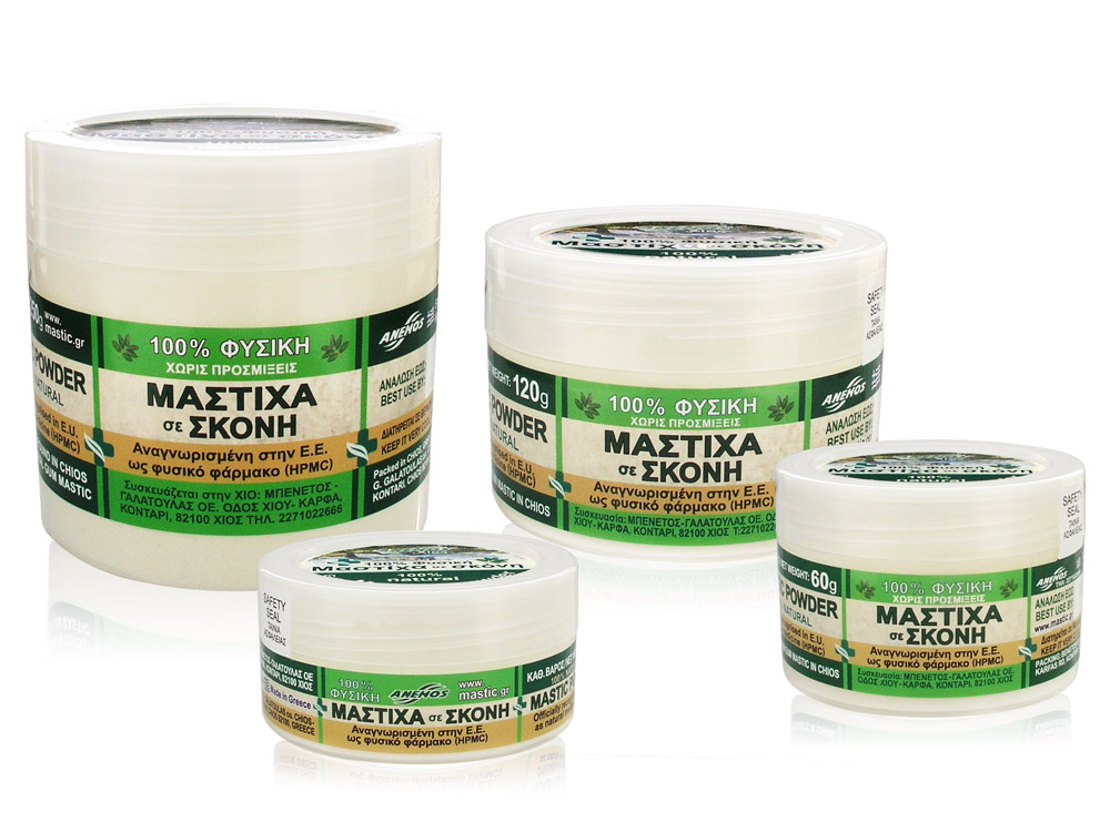 100% Natural gum mastic / mastiha grounded in powder 100% Natural gum mastic / mastiha grounded in powder