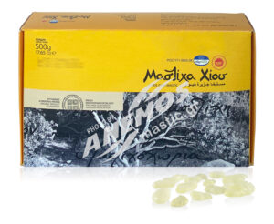 Natural Chios mastic. Box 500g Large size tears