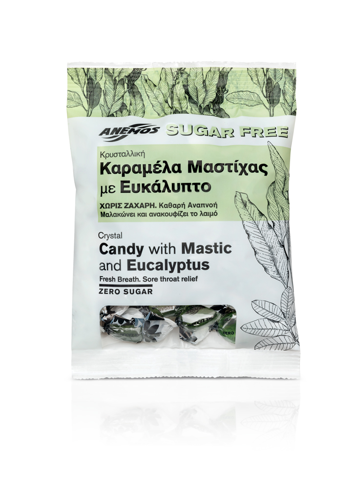 Crystal Candy Mastic Eucalyptus Sugar Free Crystal Candy Mastic Eucalyptus Sugar Free